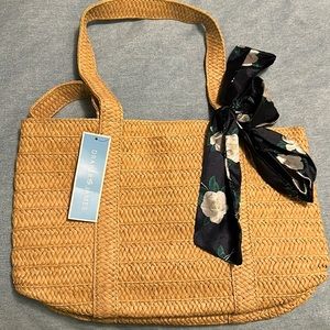 Draper James Everyday Straw Bag